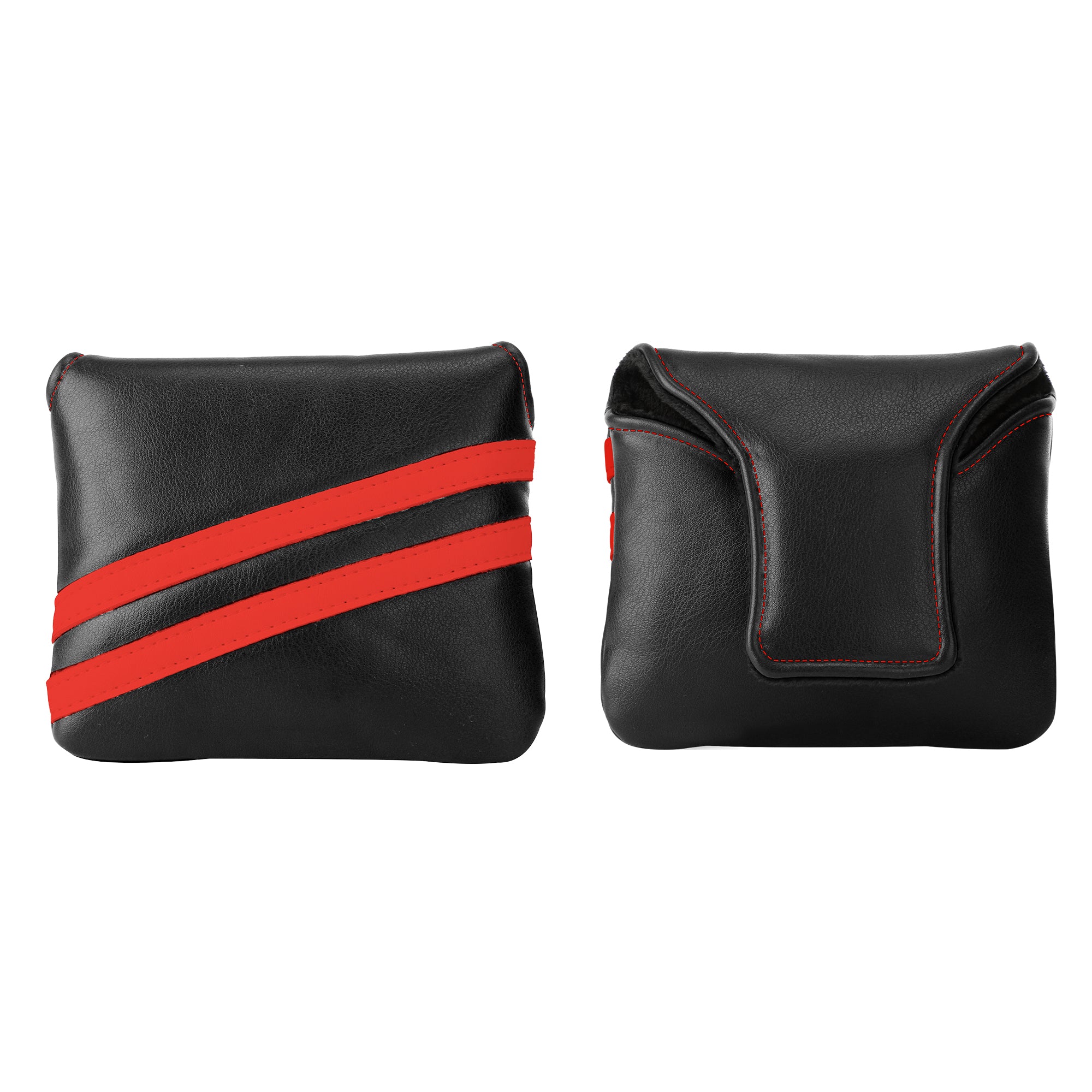 Wosofe Premium Square Magnetic Putter Headcover - Waterproof PU Leather
