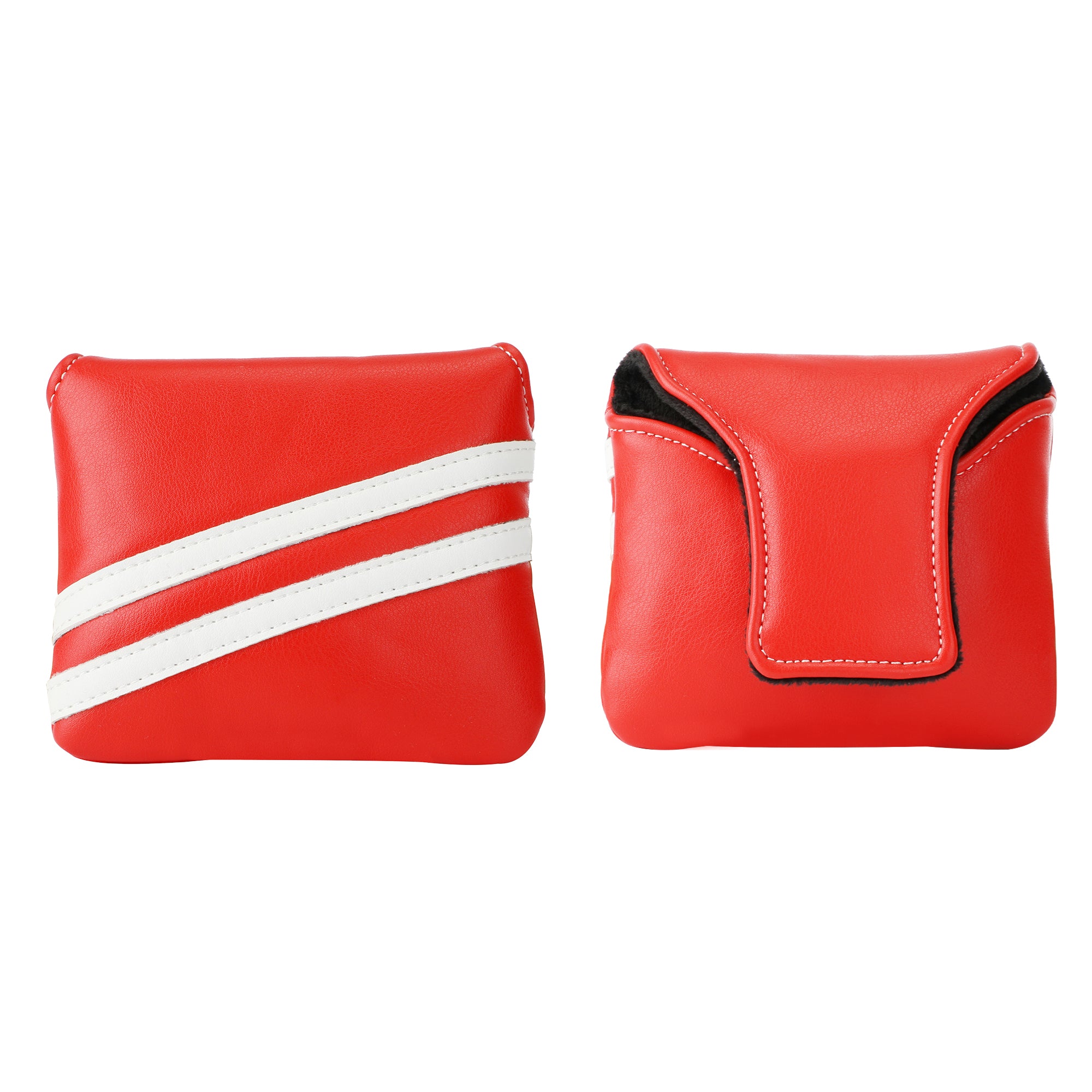 Wosofe Premium Square Magnetic Putter Headcover - Waterproof PU Leather