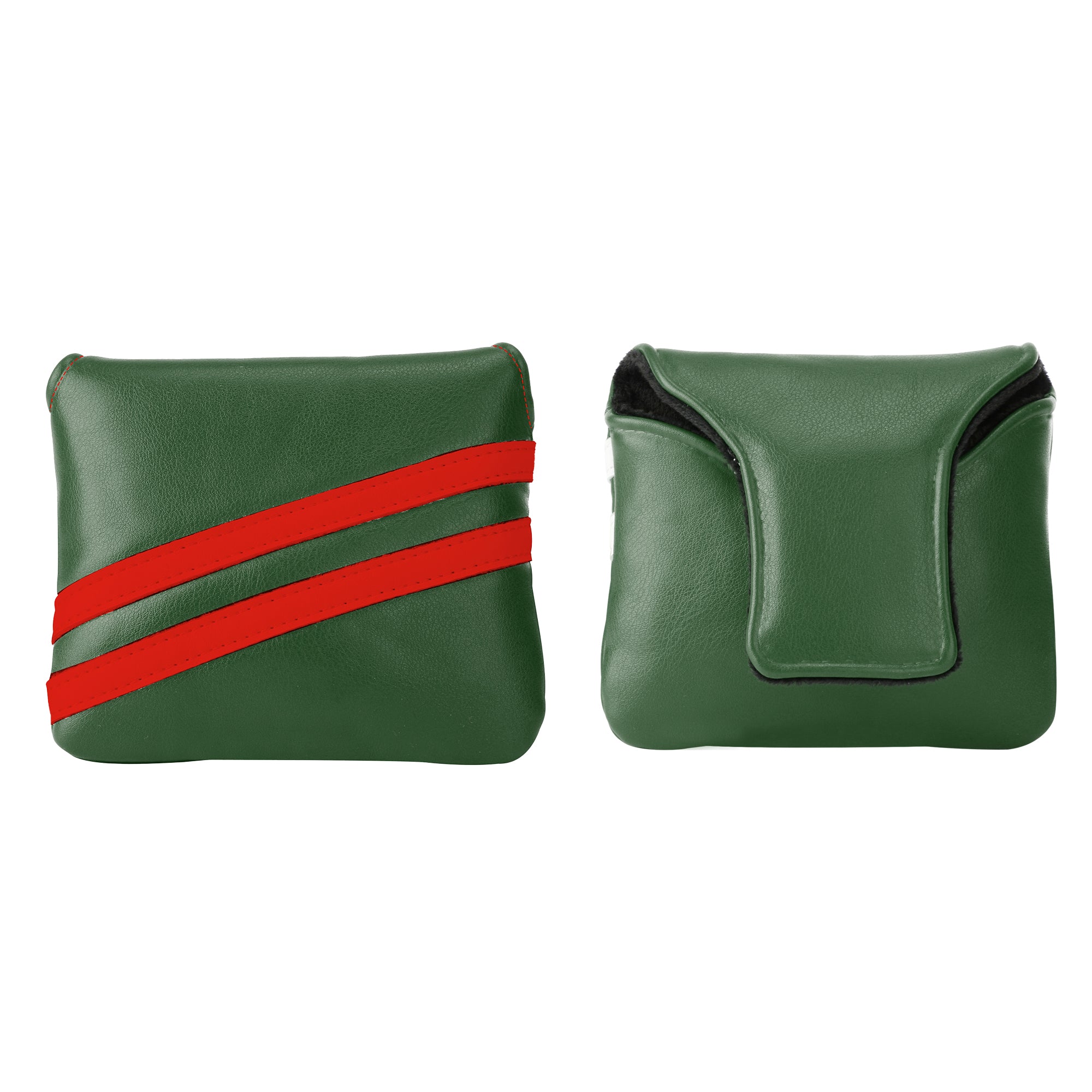 Wosofe Premium Square Magnetic Putter Headcover - Waterproof PU Leather