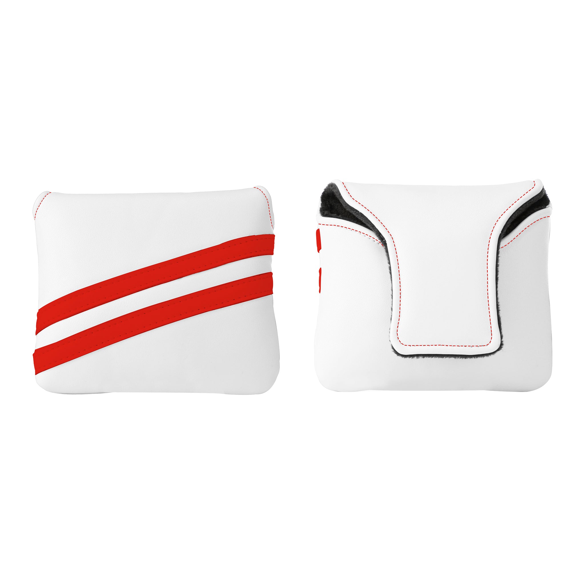 Wosofe Premium Square Magnetic Putter Headcover - Waterproof PU Leather