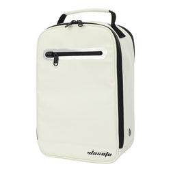 WOSOFE Eco-Friendly Leather Golf Shoe Bag - Premium Travel Storage with Large Capacity