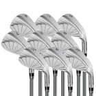 Wosofe X-099 Precision Performance Golf Iron Set for Men (9-Piece, 4-9, P, A, S) – CNC Forged 1020 Soft Carbon Steel, Professional Right-Handed Irons for Distance & Control