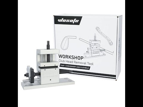 Golf Club Grip Kit Shaft Ferrules Head Removal Machine Works Shaft Puller Fitting Workshop Separator Repair Tools for All Club Shafts and Driver Iron Wedge Putter Heads Simple to Operate Golfer