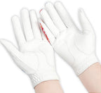 Golf Glove Women Ladies Pair Cool Leather Both Hand Summer Floral Colorful Breathable Sport Gloves