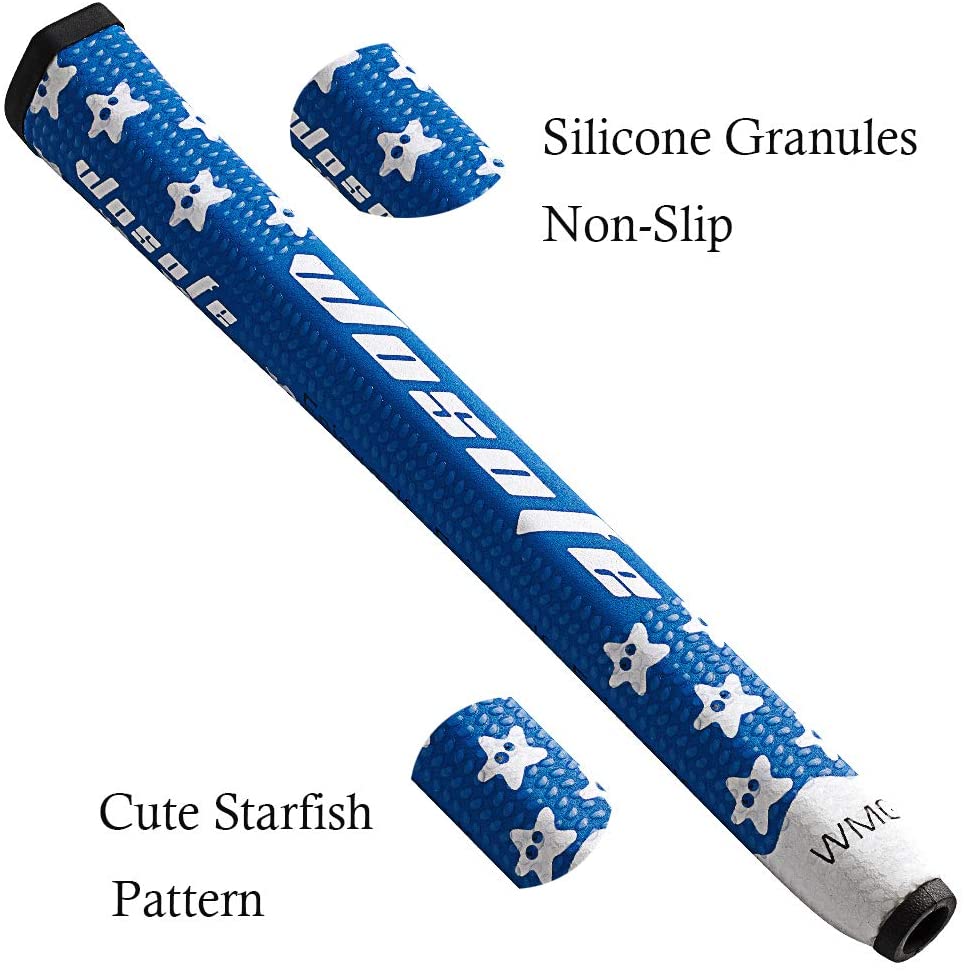 Golf Putter Grips, Midsize Lightweight 3.0 putter grip, EVA Foams Anti-Slip Silica Gel Particles grip with Tacky Feeling, Golf Grips For Mens Womens Fit Most Putter/Iron Club