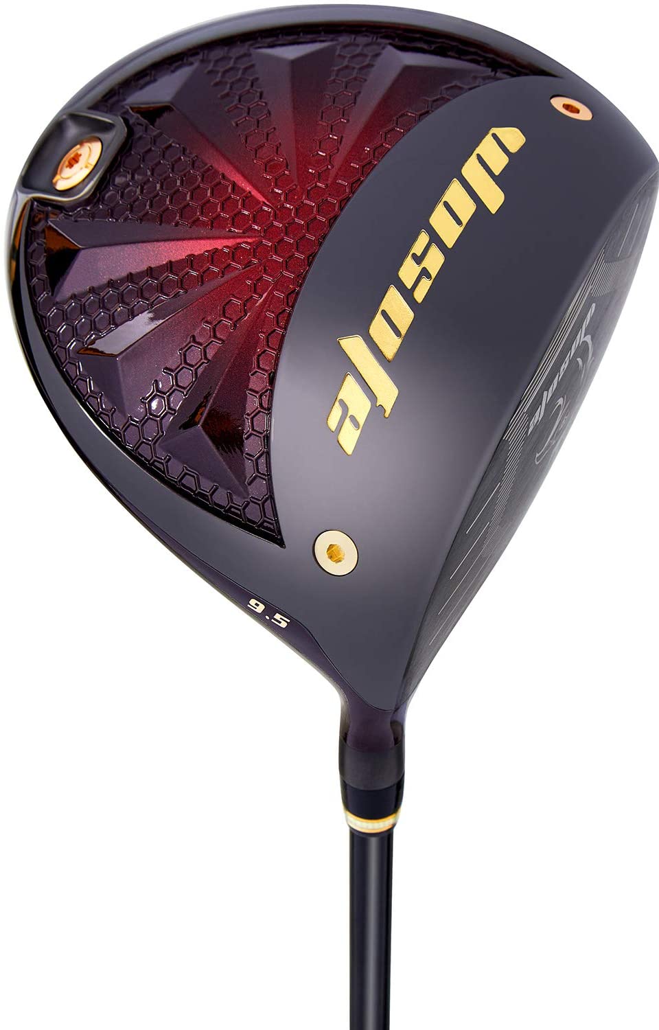 wosofe Golf Driver Club Head for Mens 460CC Right Hand Titanium Alloy Rebound Coefficient 0.87 Cup-Face