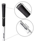 Wosofe Golf Iron Grips Black Cord Rubber Standard Non-slip And Wear-resistant 10pcs Each Package