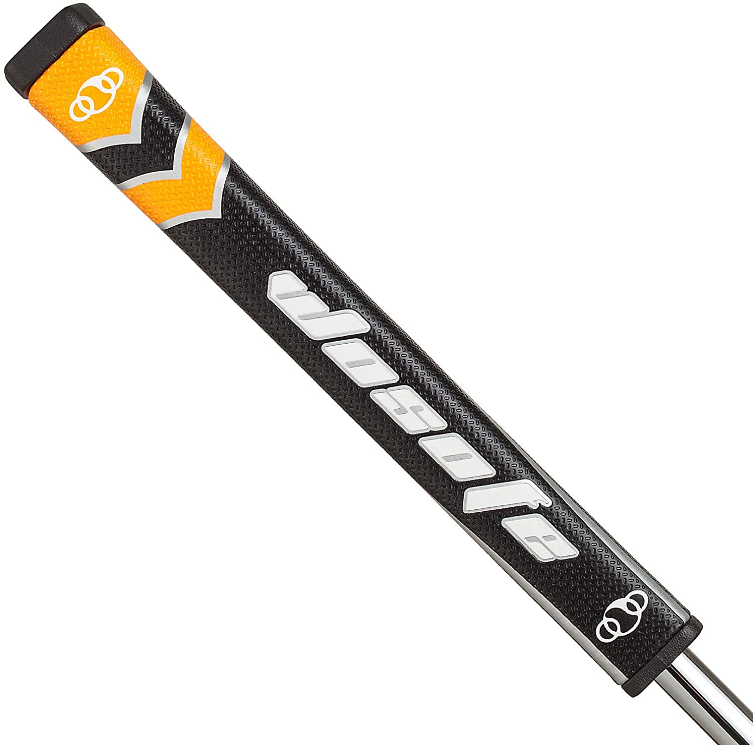 Golf Grips,Midsize 45g 2.0 golf putter grips for Men Fit Most Putter Club Pistol Shape Lightweight Tacky Surface Delicate Pattern Soft Polyurethane Material Comfortable Feel 6 Colors for Choose