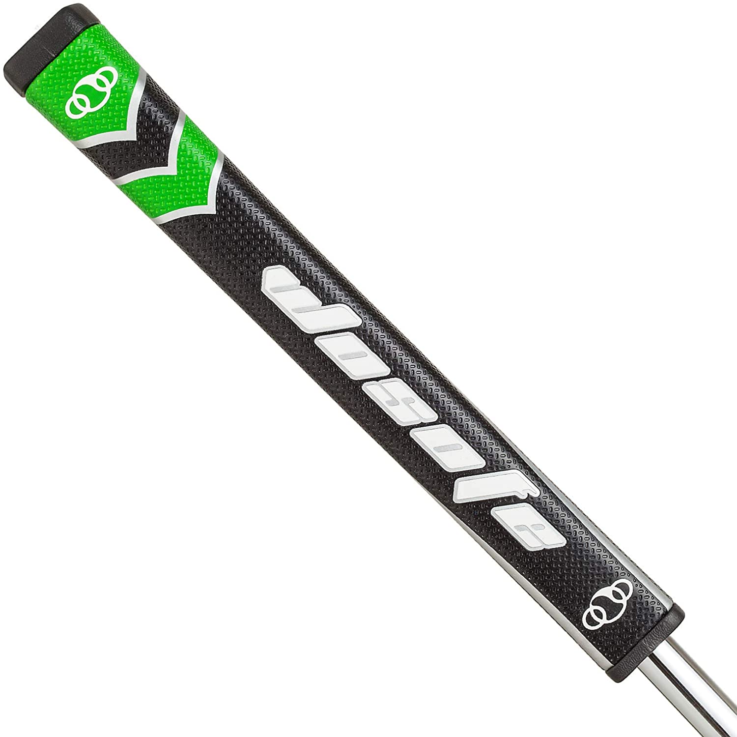 Golf Grips,Midsize 45g 2.0 golf putter grips for Men Fit Most Putter Club Pistol Shape Lightweight Tacky Surface Delicate Pattern Soft Polyurethane Material Comfortable Feel 6 Colors for Choose