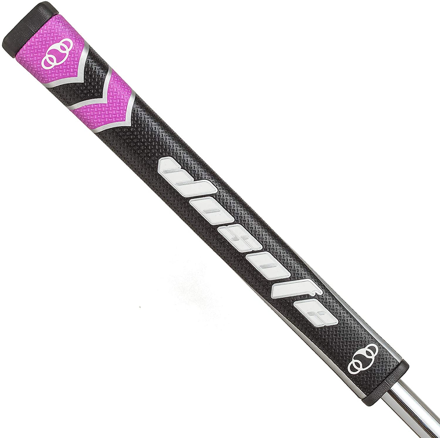 Golf Grips,Midsize 45g 2.0 golf putter grips for Men Fit Most Putter Club Pistol Shape Lightweight Tacky Surface Delicate Pattern Soft Polyurethane Material Comfortable Feel 6 Colors for Choose