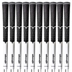 Wosofe Golf Iron Grips Black Cord Rubber Standard Non-slip And Wear-resistant 10pcs Each Package