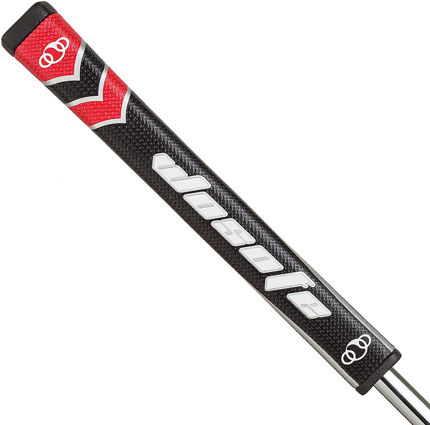 Golf Grips,Midsize 45g 2.0 golf putter grips for Men Fit Most Putter Club Pistol Shape Lightweight Tacky Surface Delicate Pattern Soft Polyurethane Material Comfortable Feel 6 Colors for Choose