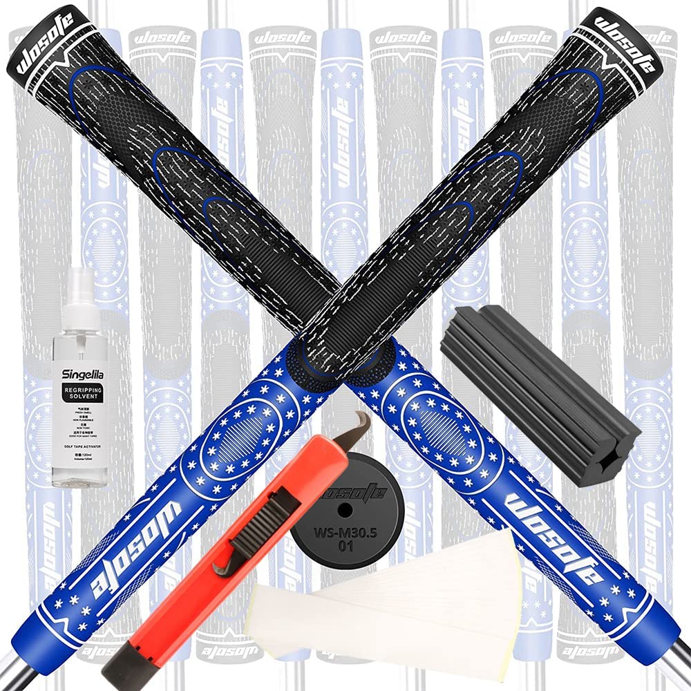 Golf Rubber Grips Medium Multi-Color Non-Slip