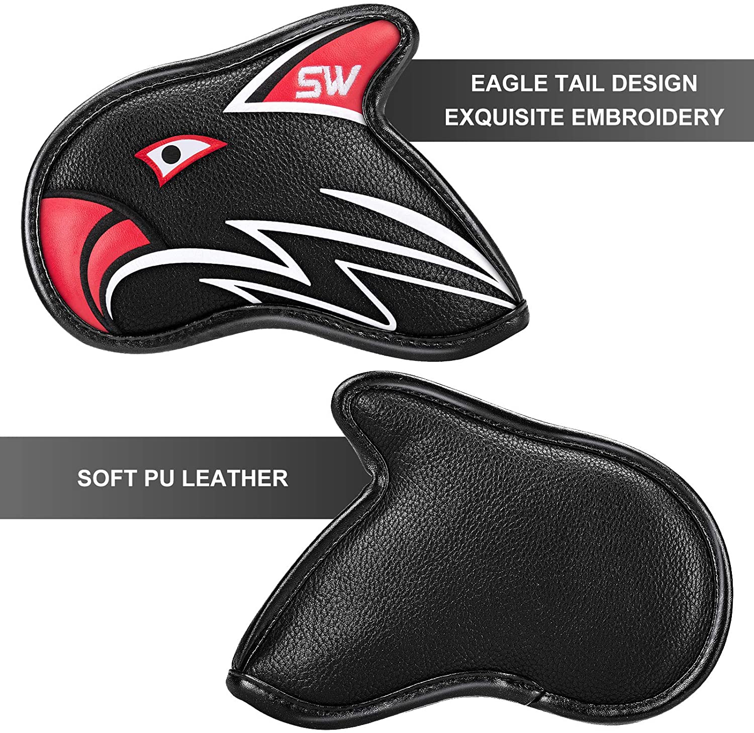 Eagle Rare Leather Golf Head Cover - Luxe Protection