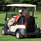 Golfschlägerhauben für Hölzer, passend für alle Driver, Fairway, Hybrideisen, Golfschläger, Premium-Leder, Spinnenstickerei, 1 3 5 UT, austauschbare ID-Tags, langlebig, klassisch, schwarz 