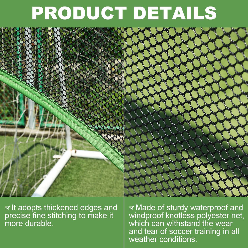 Wosofe Soccer Goal Target Soccer Training Equipment Net With Scoring Zones Improve Kick Practice Shooting And Goal Shot Accuracy Training