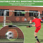 Wosofe Soccer Goal Target Soccer Training Equipment Net With Scoring Zones Improve Kick Practice Shooting And Goal Shot Accuracy Training