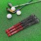 Golfgriffe für Golfschlägergummi, Standard, mittelgroß, 13er-Pack, Anti-Rutsch-Absorption, Schweißmischung, Schwarz, Rot 