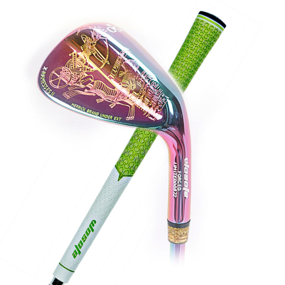Golf-Wedge Egyptian Culture Rechtshänder Unisex Bunte Farbe Degree Steel Shaft 
