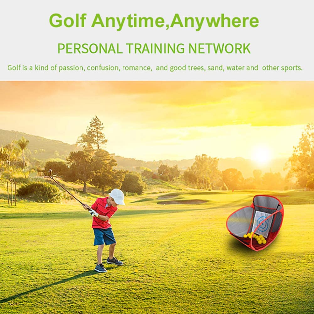 Golf-Schlagnetz, tragbare Trainingshilfen, Übungsnetze, Übungstorzelt für das Hacken im Hinterhof