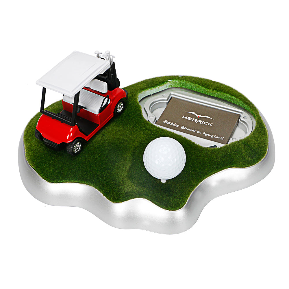 Golf Parts Model Golf ball And Toy Car Golf Gifts