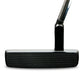 Golf Putter Club für Herren Rechtshänder, schwarz, kompletter Schaft aus CNC-Stahl mit PU-Griffen und verspiegelten Schlägerhauben