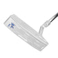 Golf Putter Club Men's Right Hand Silver Balanced Full CNC Steel Shaft with PU Headcover and Grip